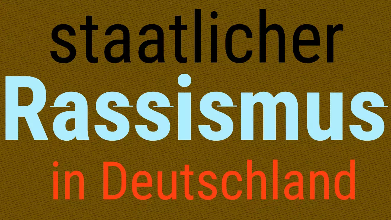 Rassismus, Staatlicher Rassismus, rassistische Diskriminierung und Unterdrückung in Deutschland, Bayern. Rechtsextremismus